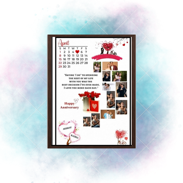Anniversary Photo  Frame