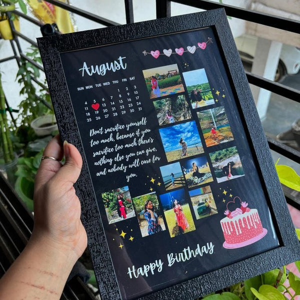 Birthday Photo Frame  Customized (Copy)