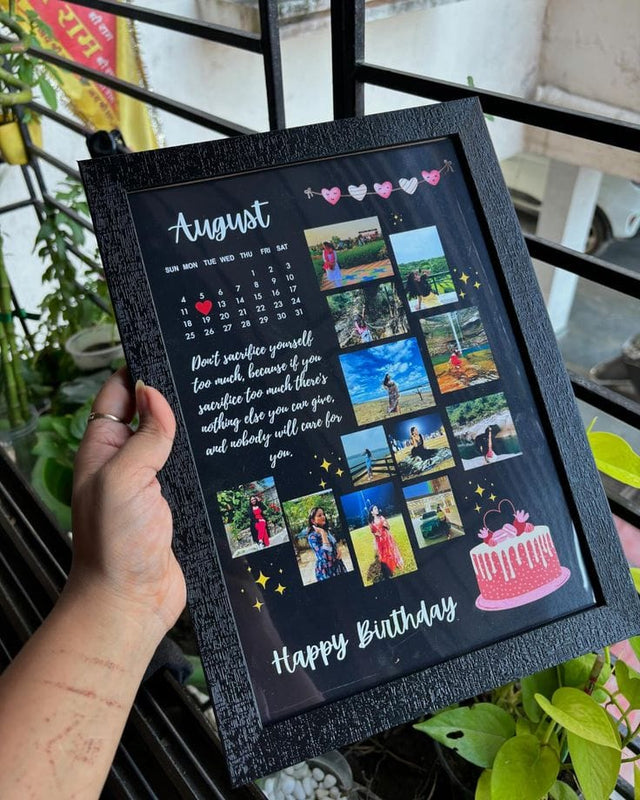 Birthday Photo Frame  Customized (Copy)